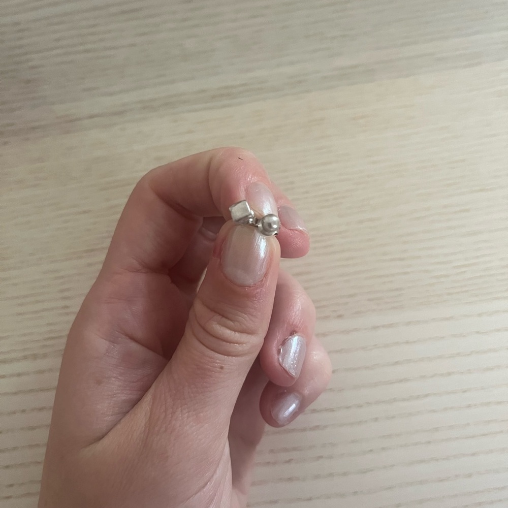 Elegant Silver Stud Earrings